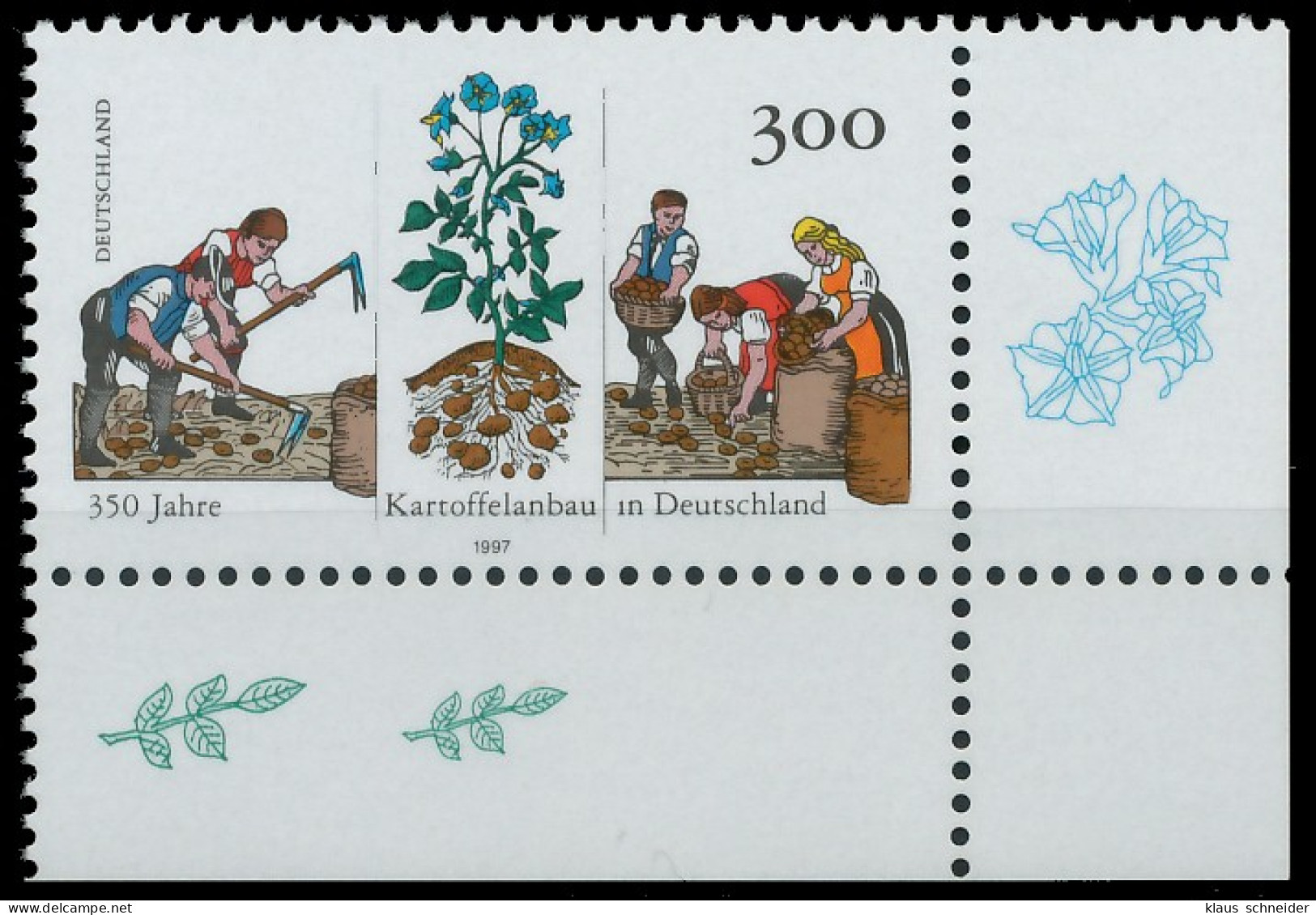 BRD BUND 1997 Nr 1946 Postfrisch ECKE-URE X5580CA - Unused Stamps