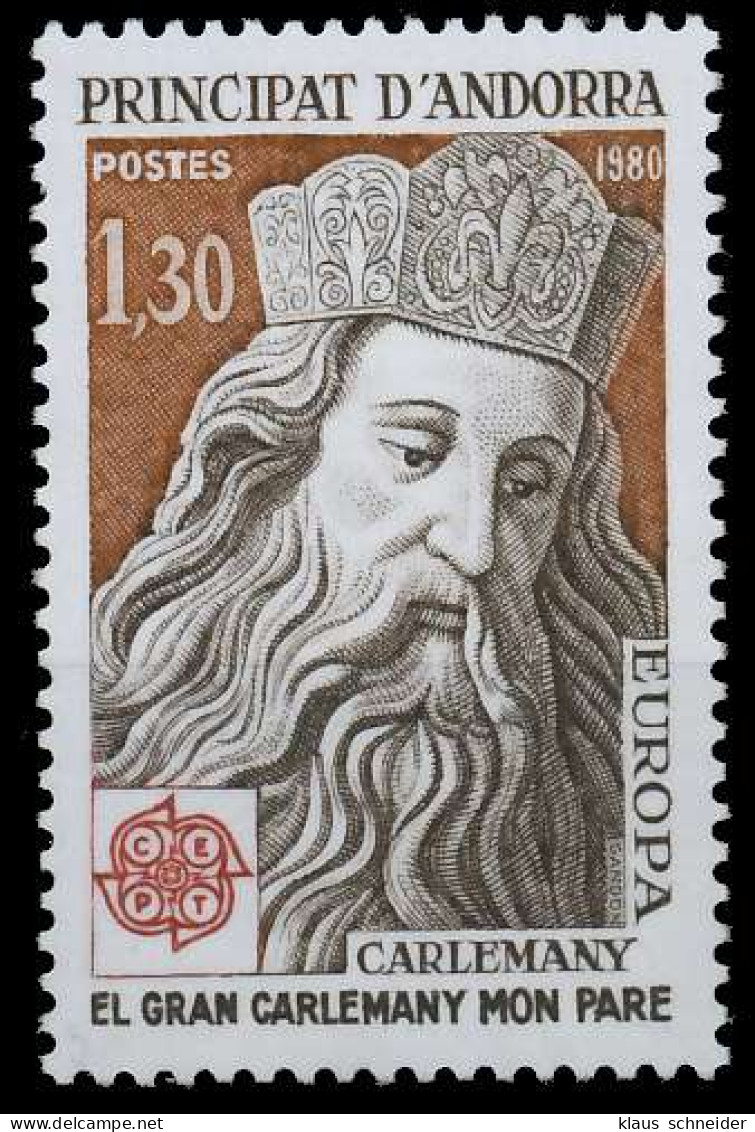 ANDORRA (FRANZ. POST) 1980 Nr 305 Postfrisch X59256E - Unused Stamps