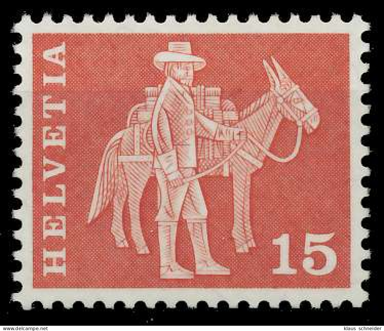 SCHWEIZ 1960 Nr 698y Postfrisch X67917A - Unused Stamps