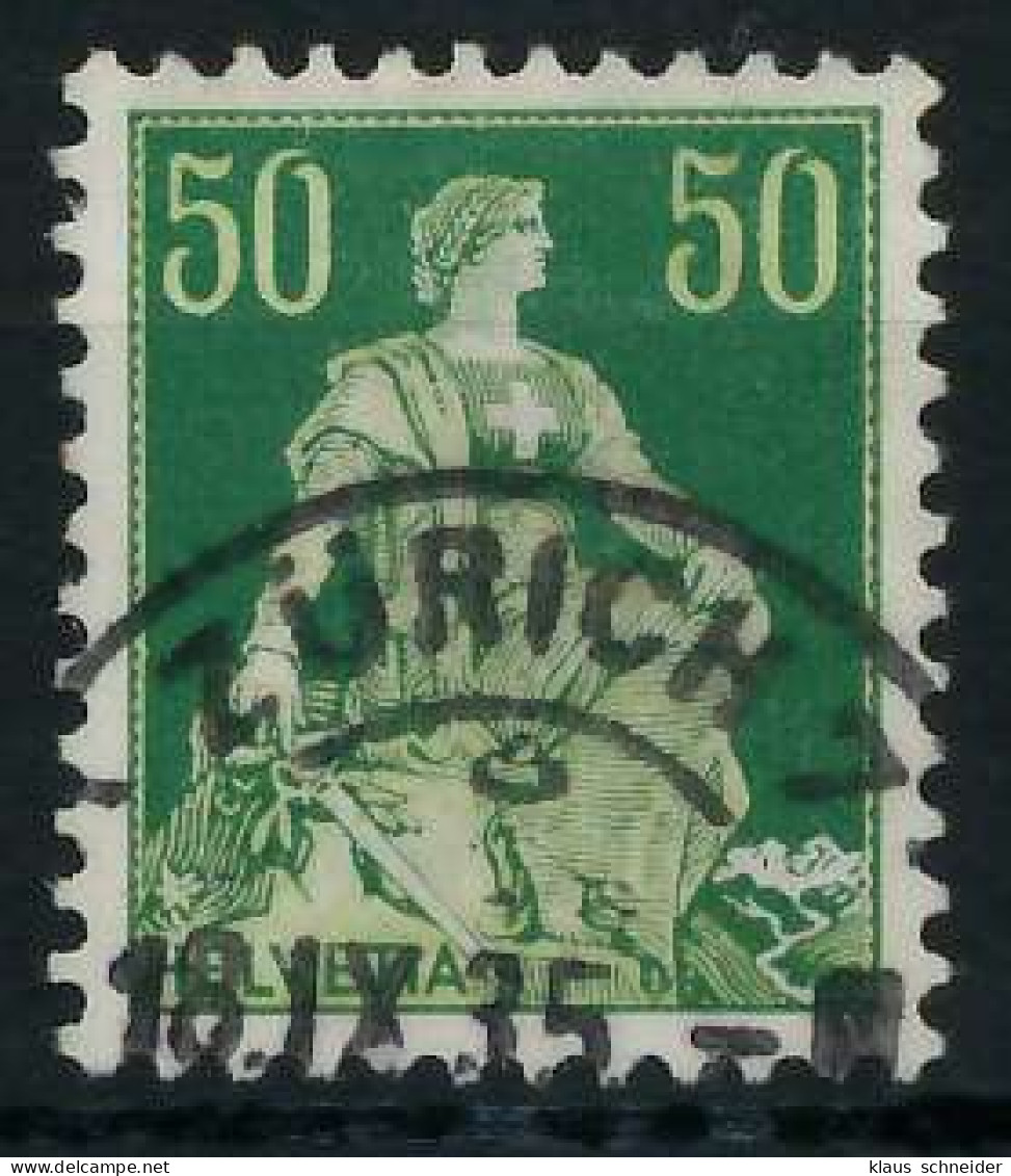 SCHWEIZ 1908 Nr 107z Gestempelt X6C2C22 - Used Stamps