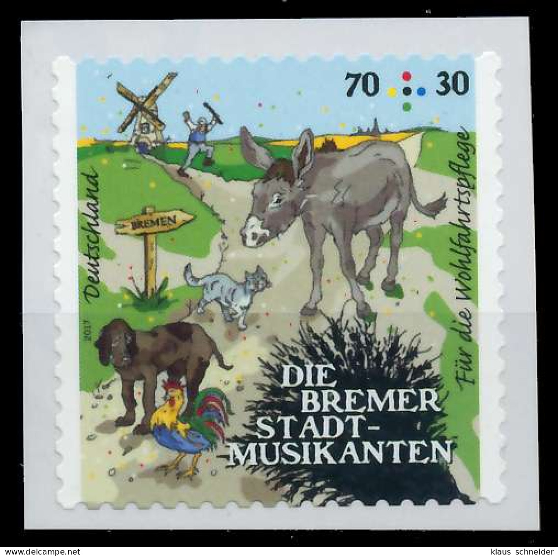 BRD BUND 2017 Nr 3287 FB Postfrisch S3B7D56 - Unused Stamps
