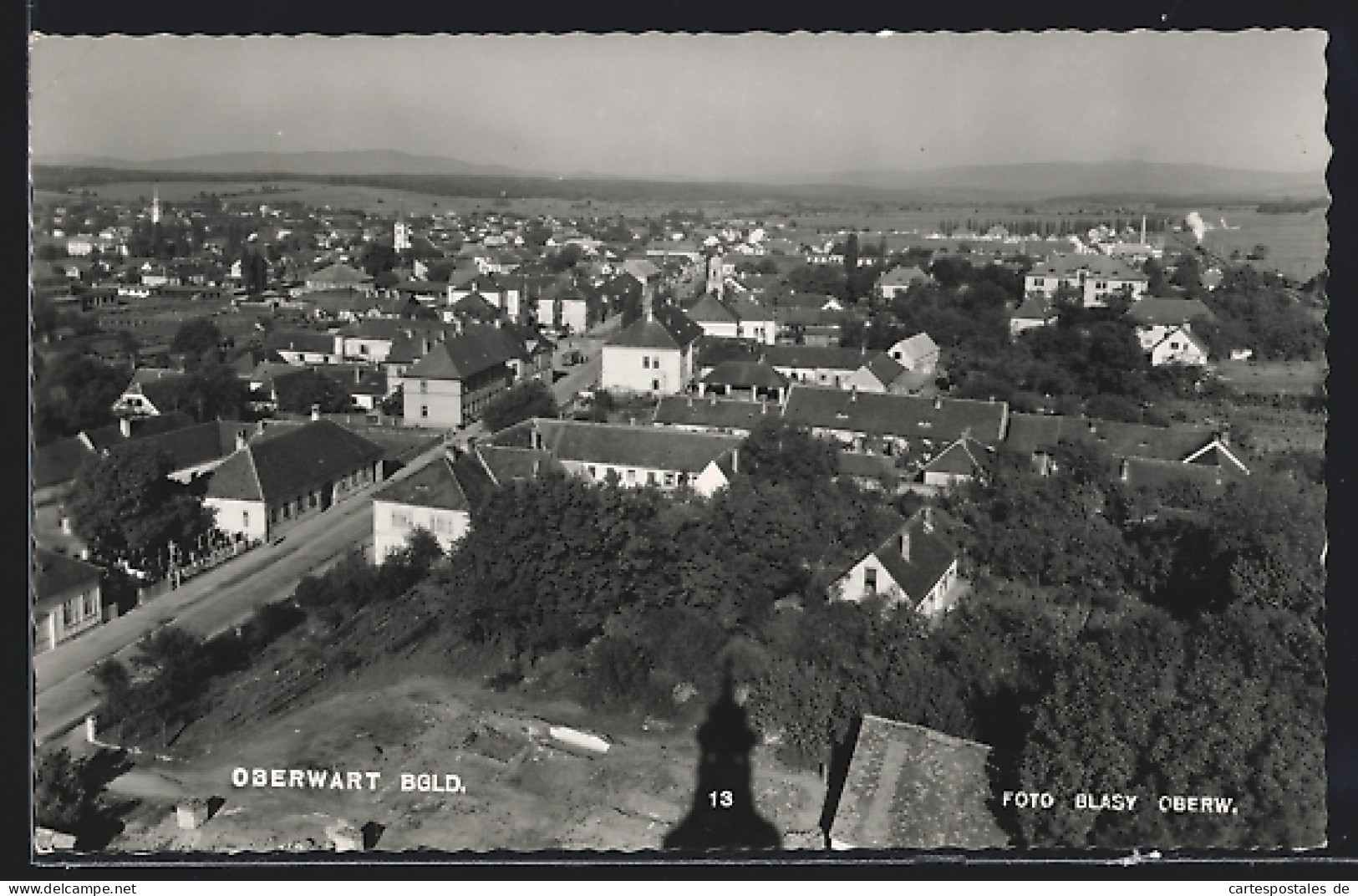 AK Oberwart /Burgenland, Totalansicht Aus Der Vogelschau  - Autres & Non Classés