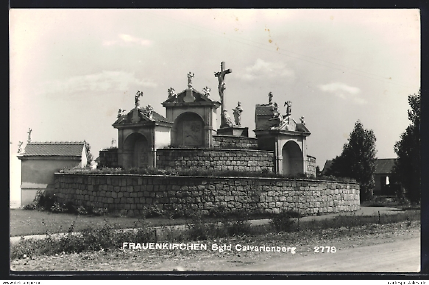 AK Frauenkirchen /Bgld., Calvarienberg  - Autres & Non Classés