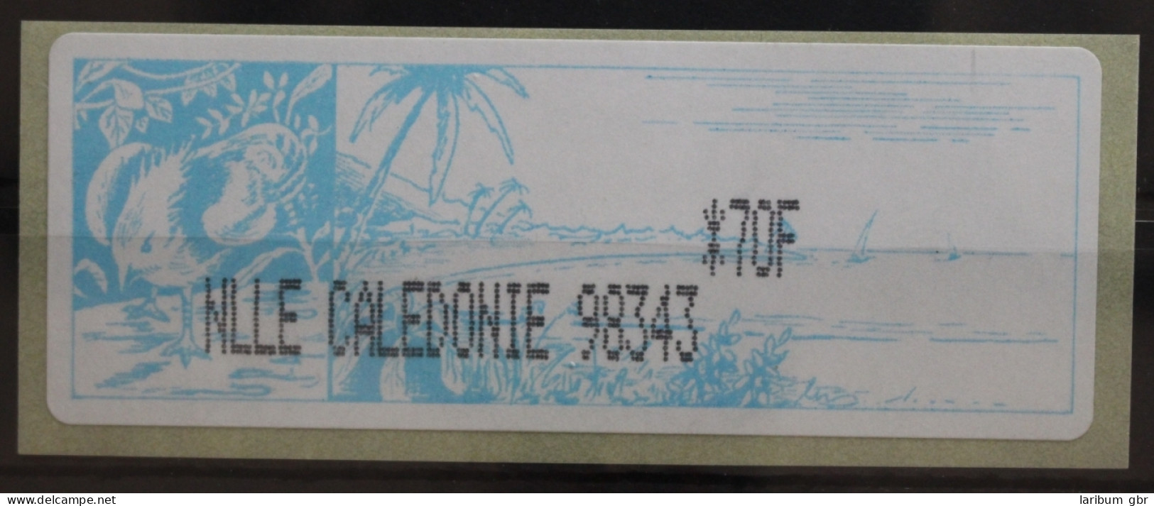 Neukaledonien Automatenmarken 1e Postfrisch #TB094 - Andere & Zonder Classificatie