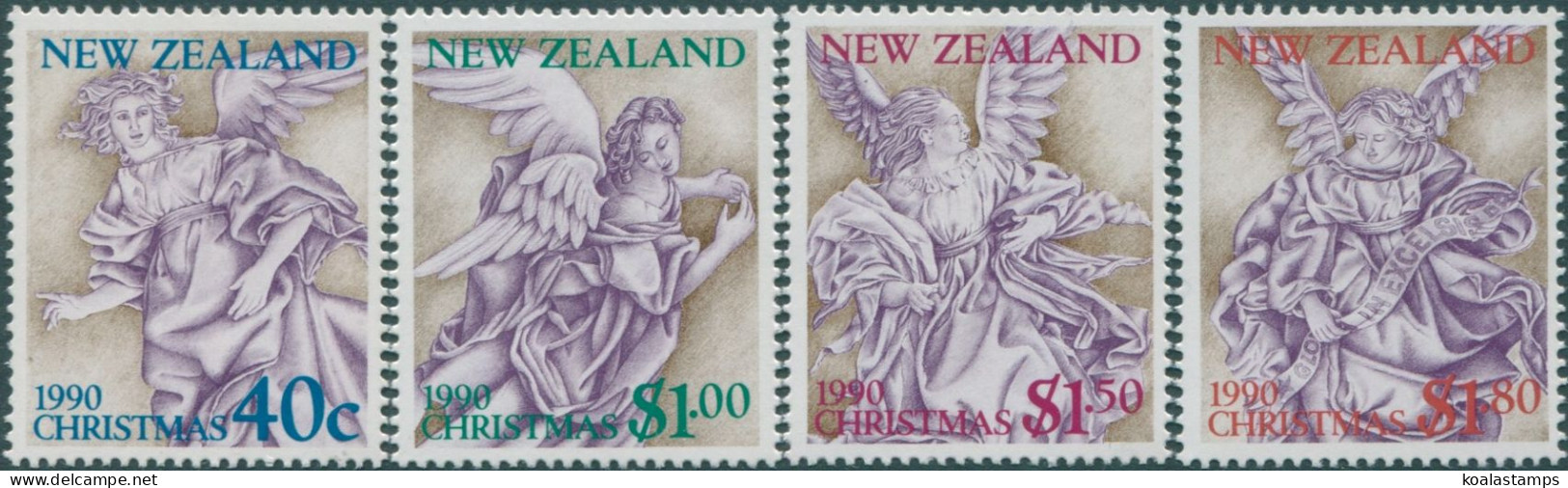 New Zealand 1990 SG1569-1572 Christmas Set MNH - Autres & Non Classés
