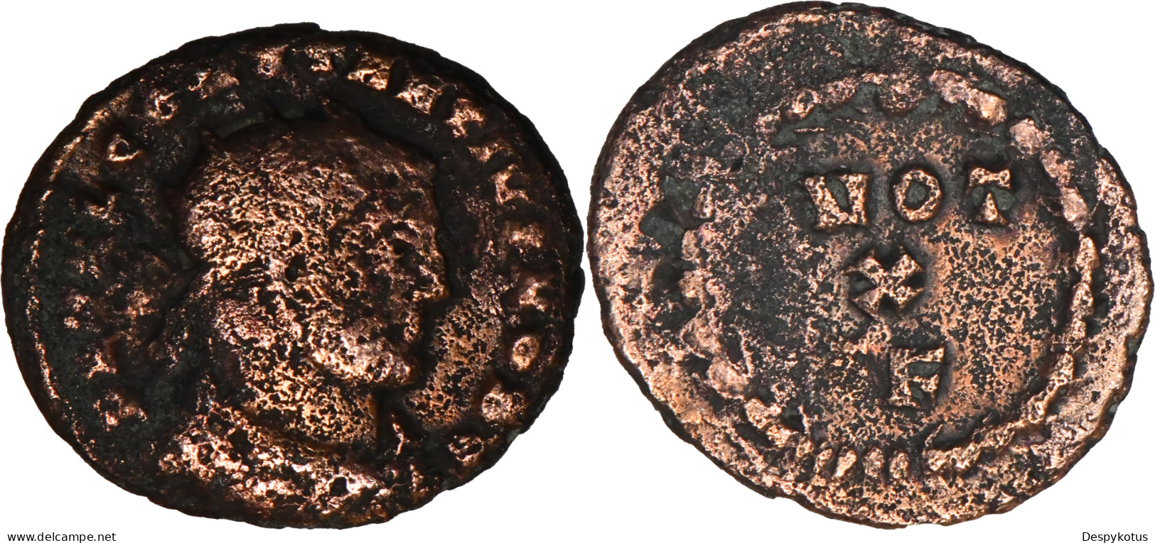 ROME - Neo Aurelianus - CONSTANCE 1er CHLORE - VOT X - Carthage - 303 AD - 19-227 - La Tetrarchía Y Constantino I El Magno (284 / 307)