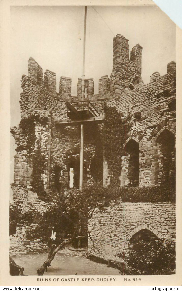 United Kingdom England Dudley Ruins Of Castle Keep - Middlesex