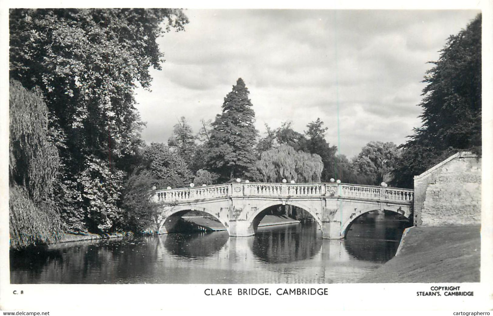 United Kingdom England Cambridge Clare Bridge - Cambridge