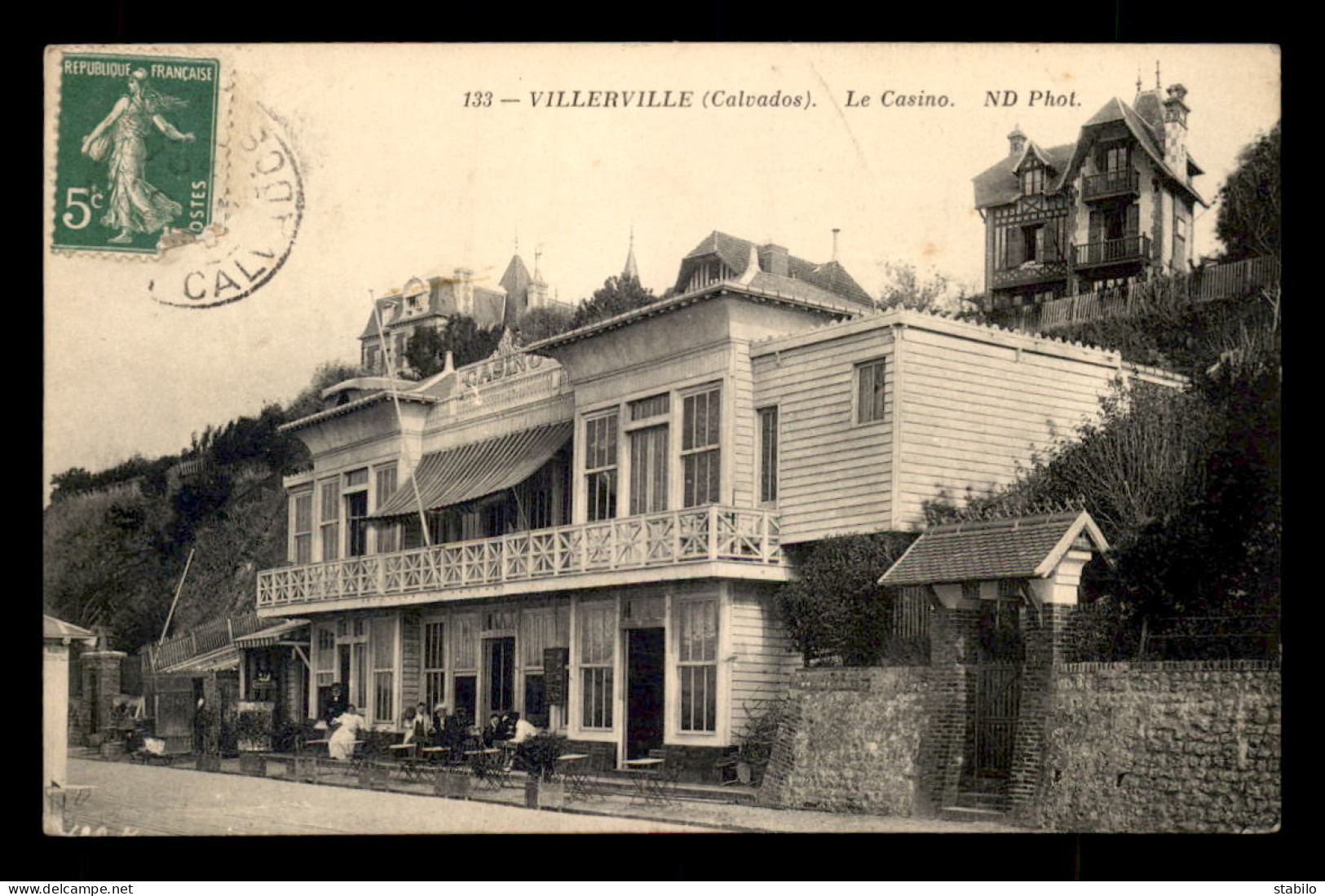 14 - VILLERVILLE-SUR-MER - LE CASINO - Villerville