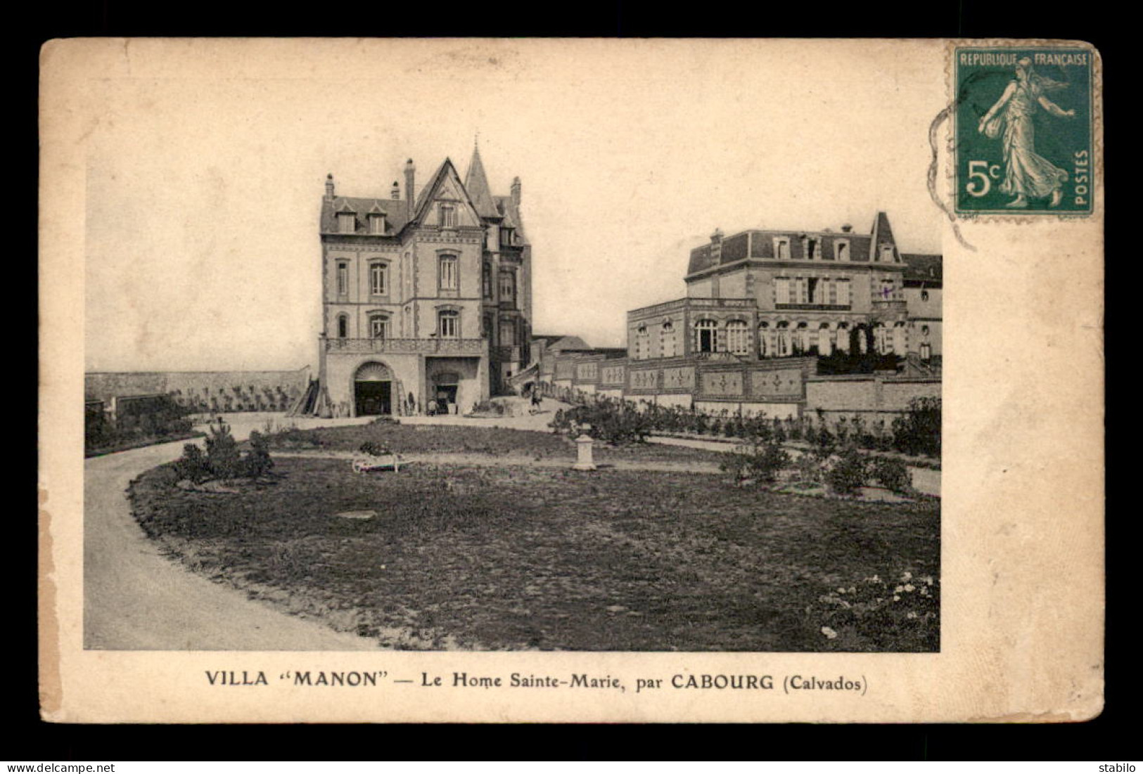 14 - CABOURG - LE HOME STE-MARIE - VILLA MANON - VOIR ETAT - Cabourg