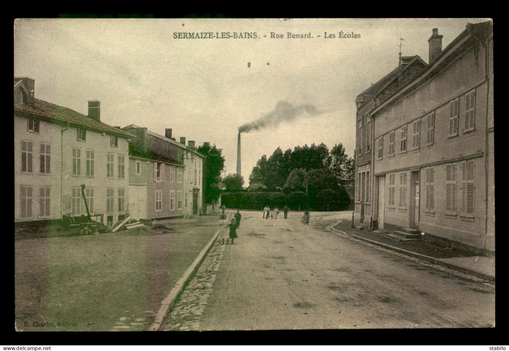 51 - SERMAIZE-LES-BAINS - RUE BERNARD - LES ECOLES - Sermaize-les-Bains