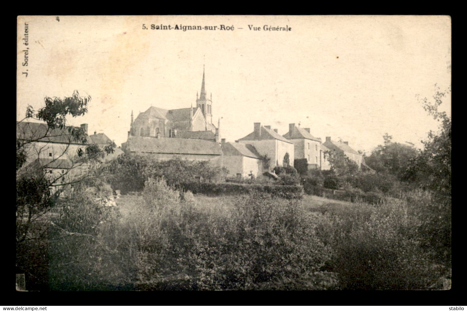 53 - ST-AIGNAN-SUR-ROE - VUE GENERALE - Saint Aignan Sur Roe