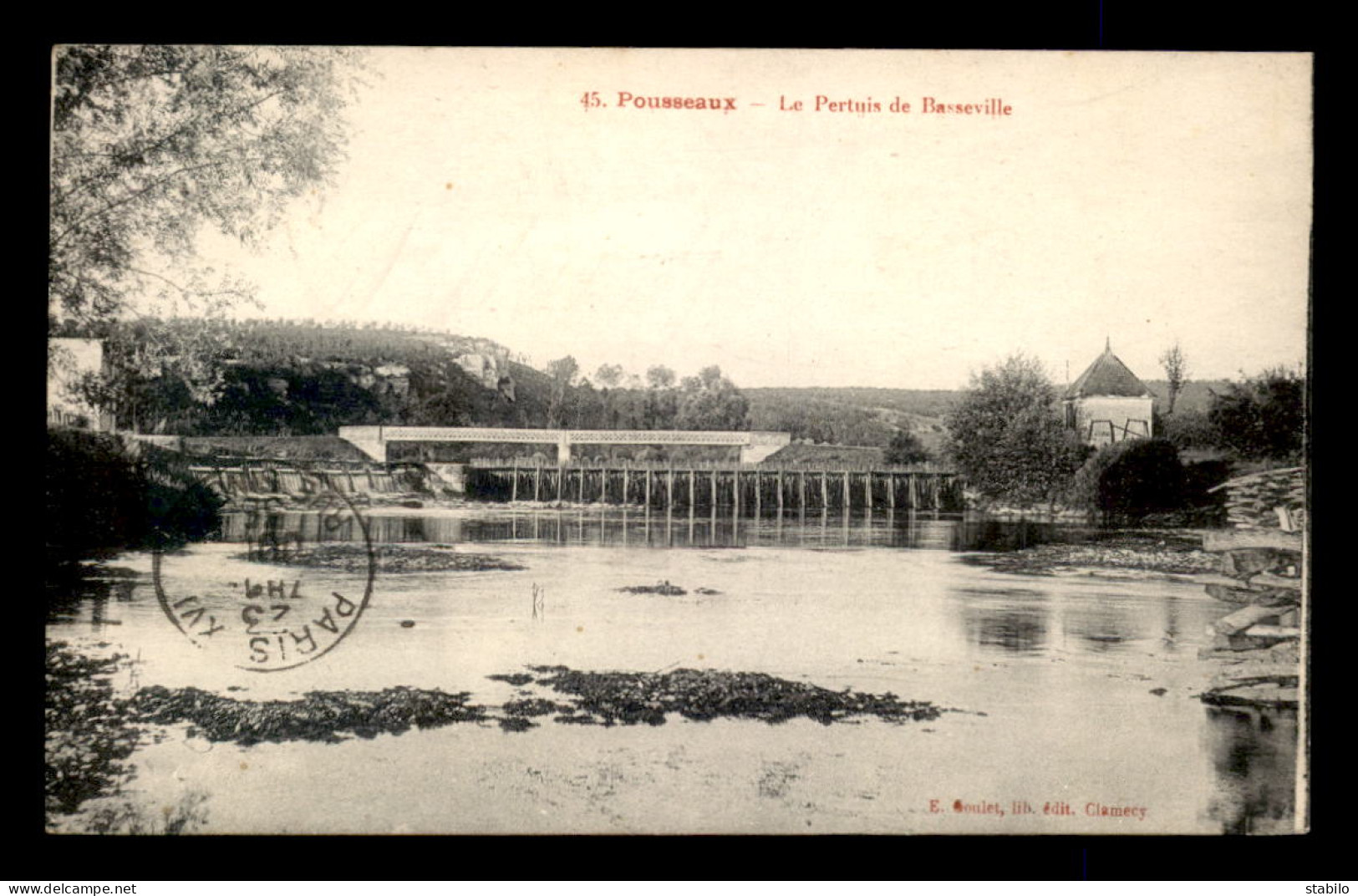 58 - POUSSEAUX - LE PERTUIS DE BASSEVILLE - Sonstige & Ohne Zuordnung