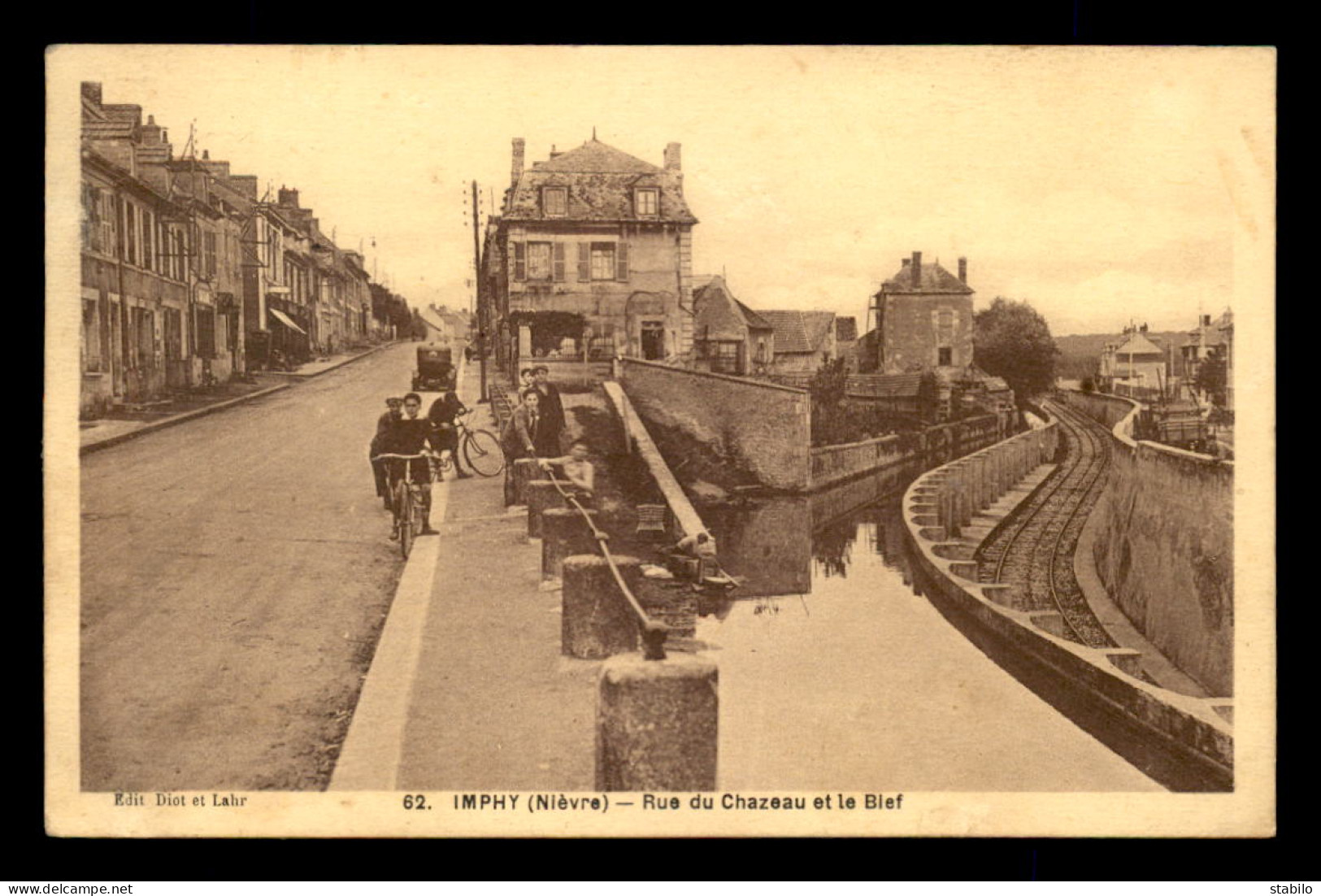 58 - IMPHY - RUE DU CHAZEAU ET LE BIEF - Sonstige & Ohne Zuordnung