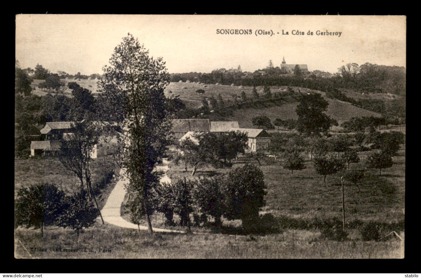 60 - SONGEONS - LA COTE DE GERBEROY - Songeons