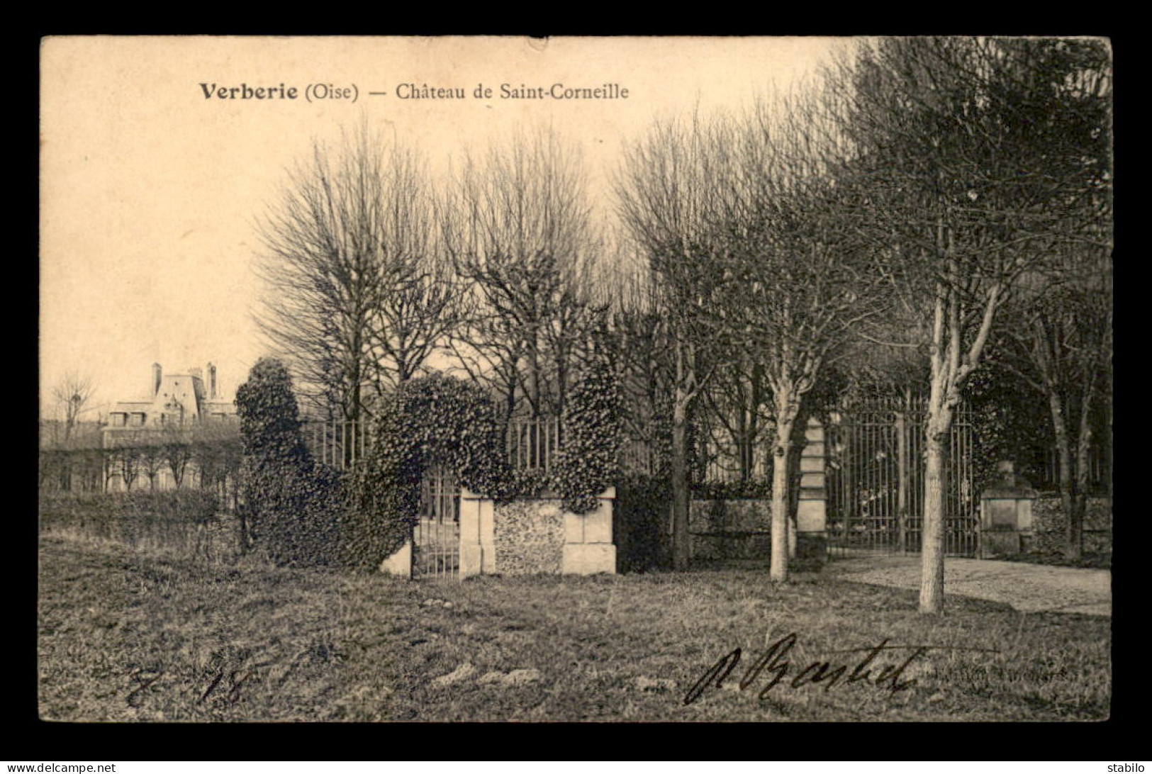 60 - VERBERIE - CHATEAU DE ST-CORNEILLE - Verberie
