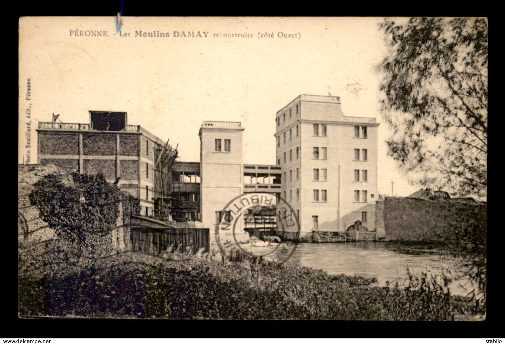 80 - PERONNE - LES MOULINS DAMAY RECONSTRUITS - Peronne