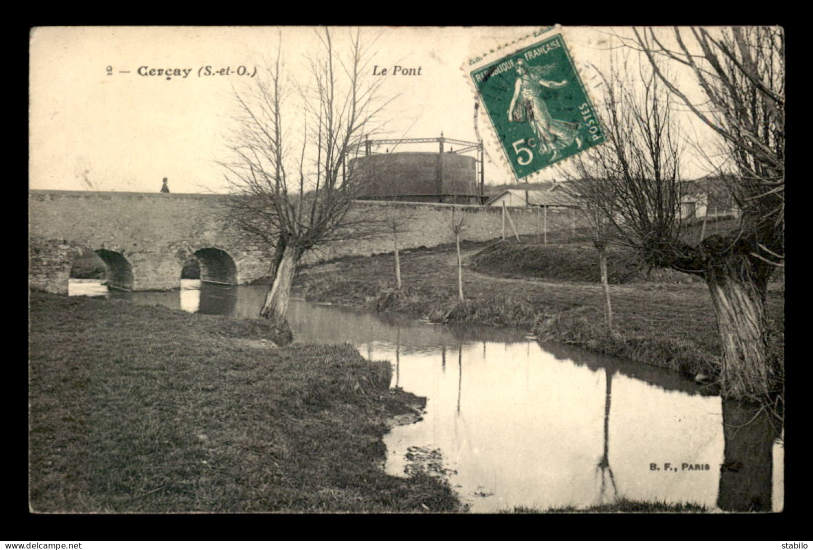 94 - VILLECRESNES - CERCAY - LE PONT - USINE A GAZ - Villecresnes