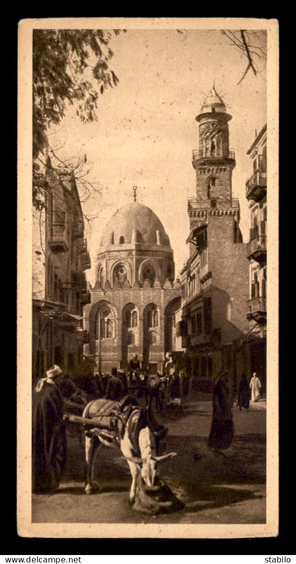 EGYPTE - LENHERT & LANDROCK N°23 - CAIRO - THE MOSQUE OF SULTAN KALAOUN - FORMAT 15 X 7.5 CM - El Cairo