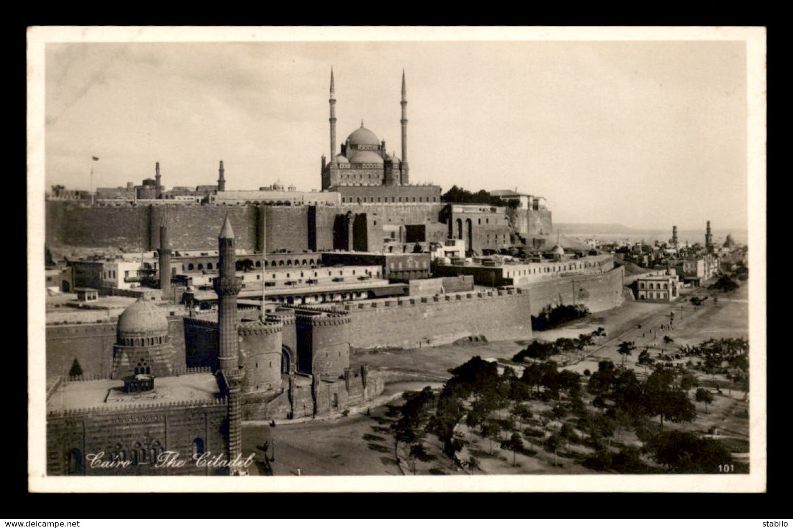 EGYPTE - LENHERT & LANDROCK N°101 - CAIRO - THE CITADEL - Le Caire