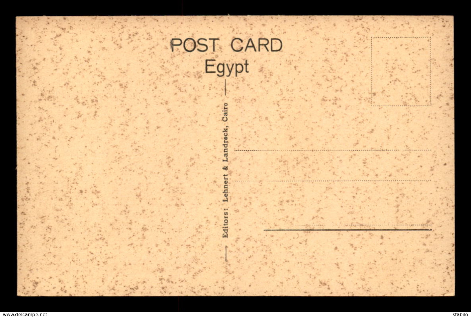 EGYPTE - LENHERT & LANDROCK N°1540 - ASSUAN  - Asuán
