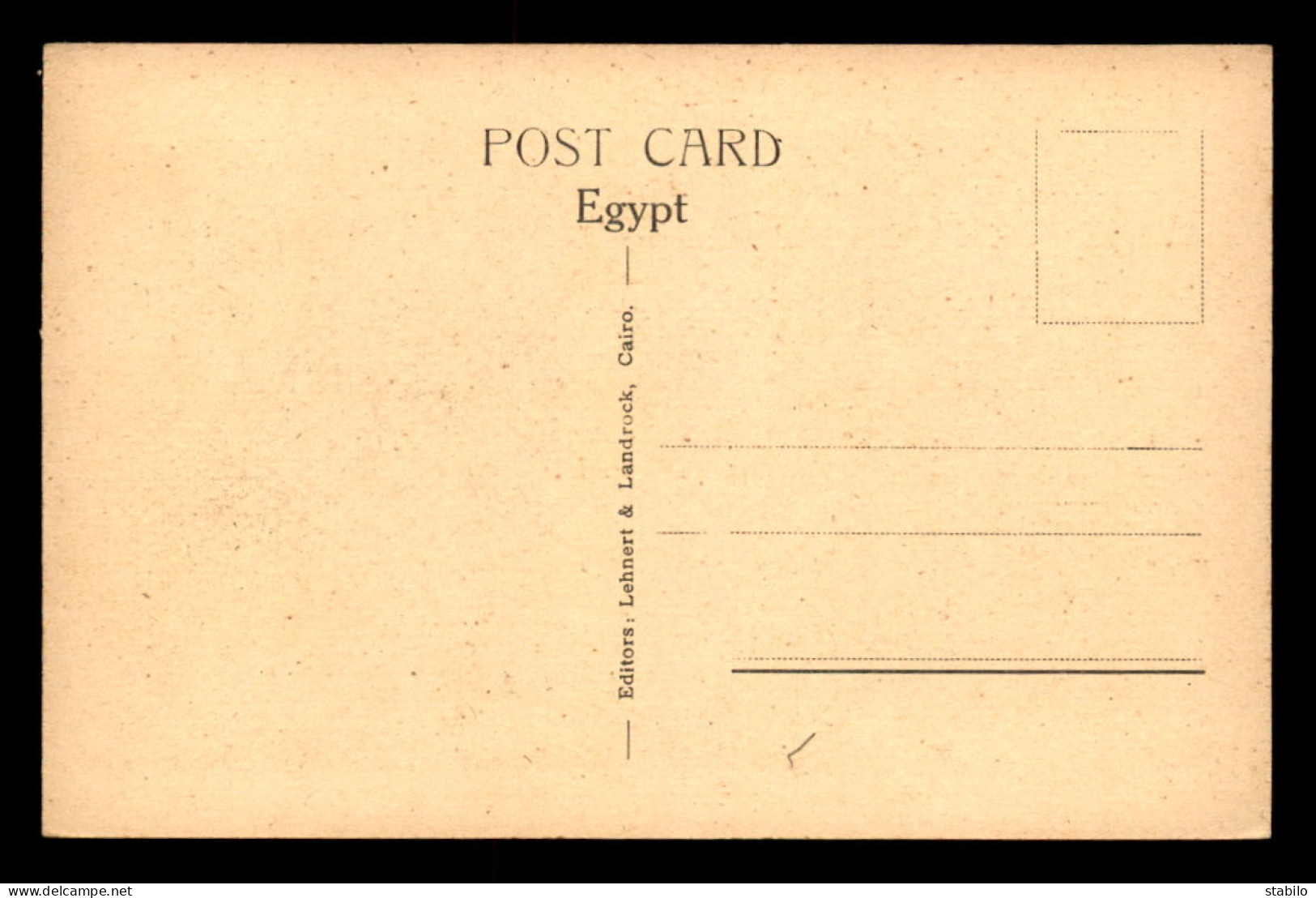 EGYPTE - LENHERT & LANDROCK N°1554 - ASSUAN - PHILAE BEFORE THE INUNDATION - Assouan