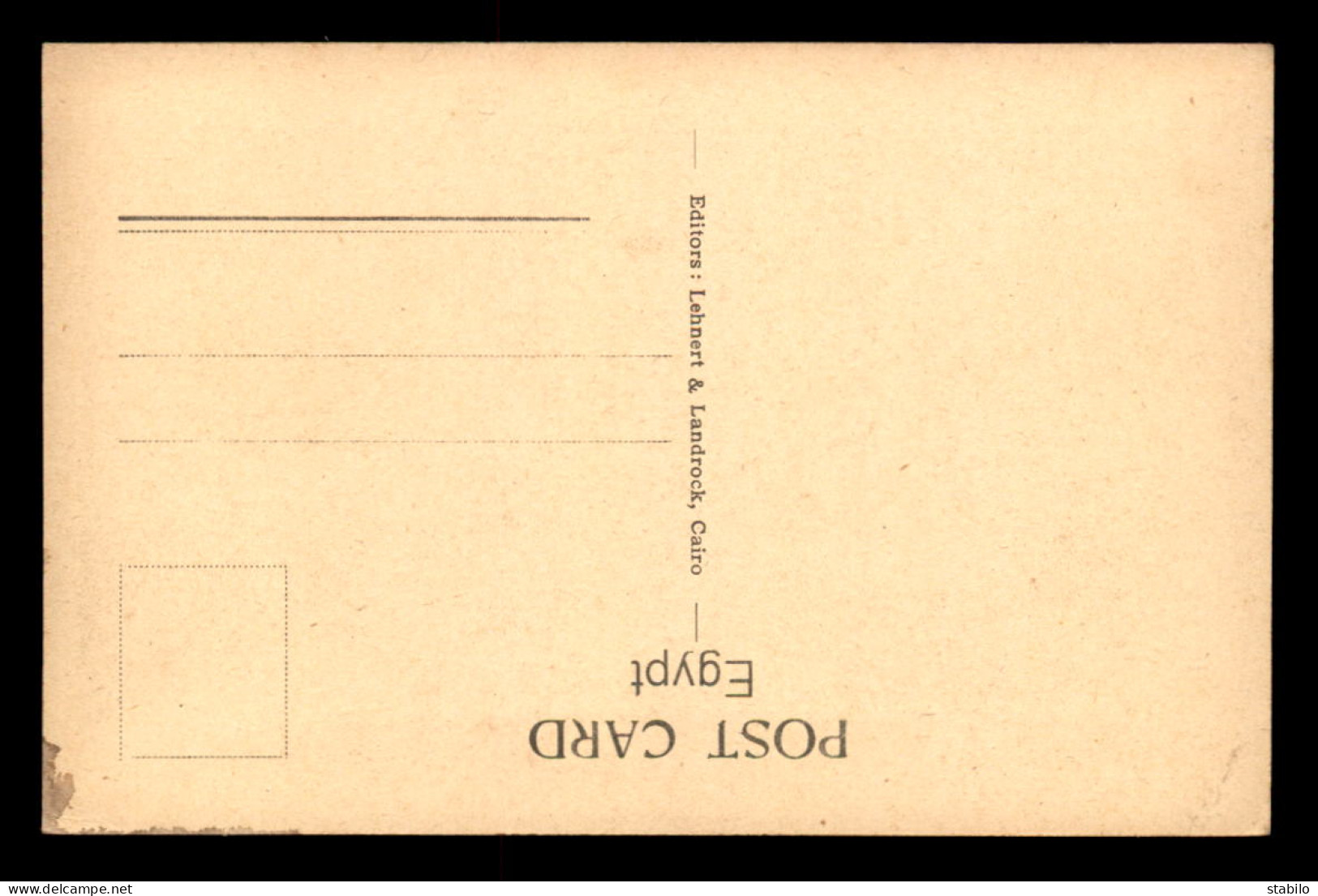 EGYPTE - LENHERT & LANDROCK N°1552 - ASSUAN - NILEDAM - Aswan