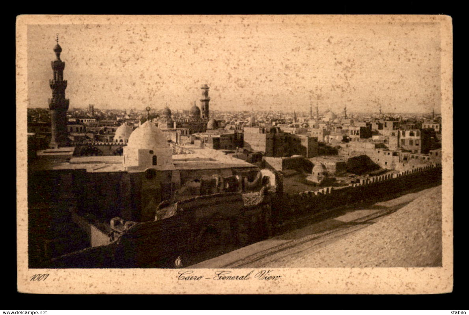 EGYPTE - LENHERT & LANDROCK N°1001 - CAIRO - GENERAL VIEW - Kairo