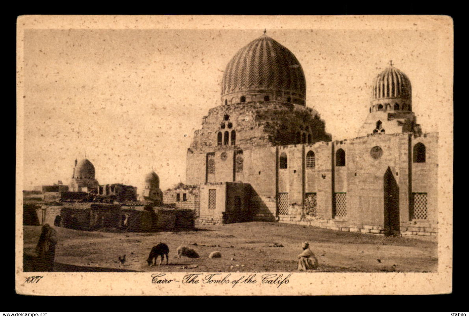 EGYPTE - LENHERT & LANDROCK N°1007 - CAIRO - THE TOMBO OF THE CALIFS - Kairo