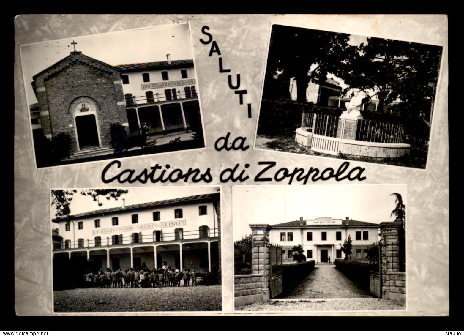 ITALIE - CASTIONS DI ZOPPOLA - SALUTI - Autres & Non Classés