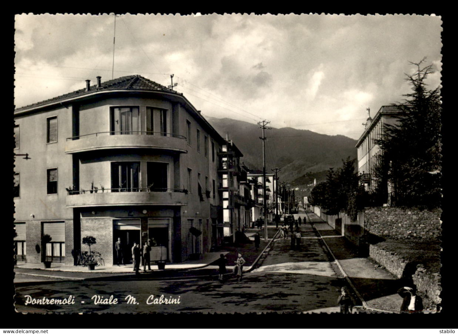 ITALIE - PONTREMOLI - VIALE M. CABRINI - Autres & Non Classés