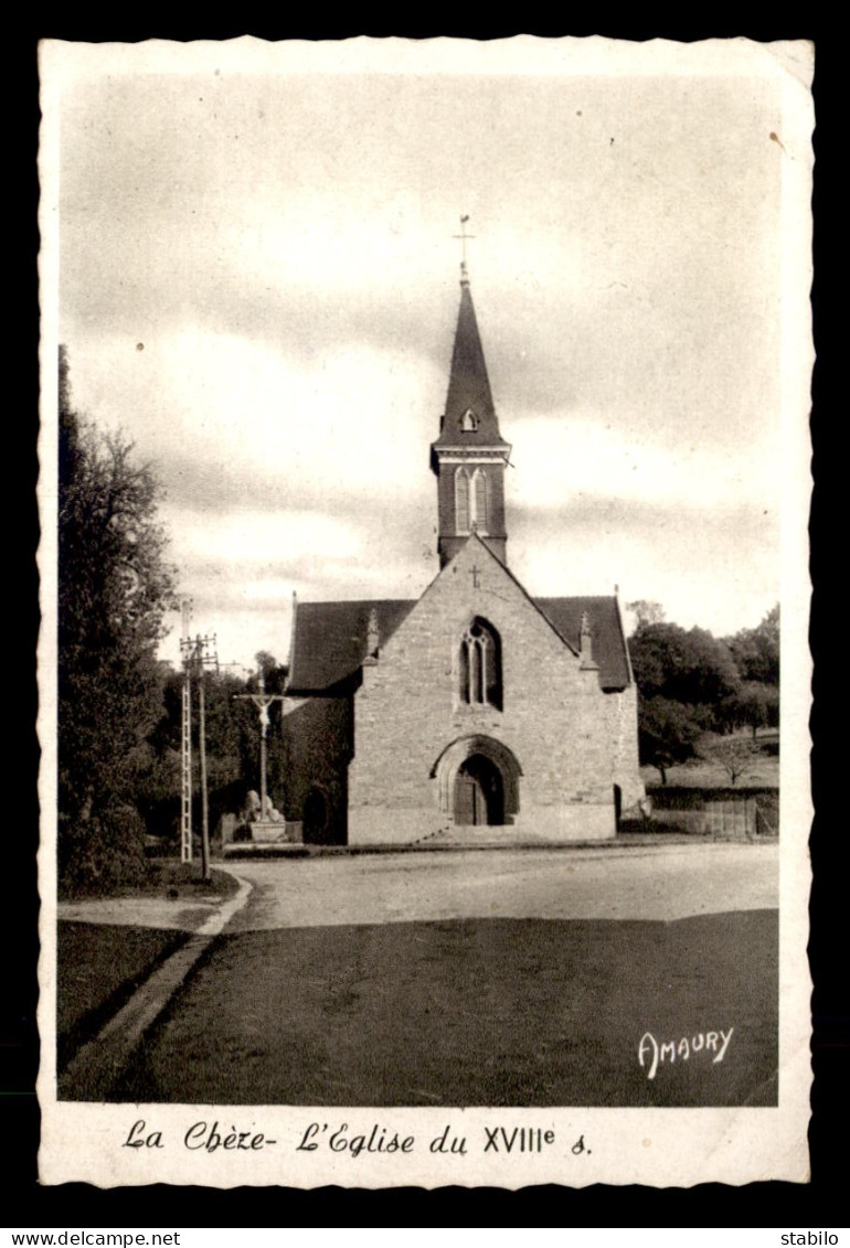 22 - LA CHEZE - L'EGLISE - La Chèze