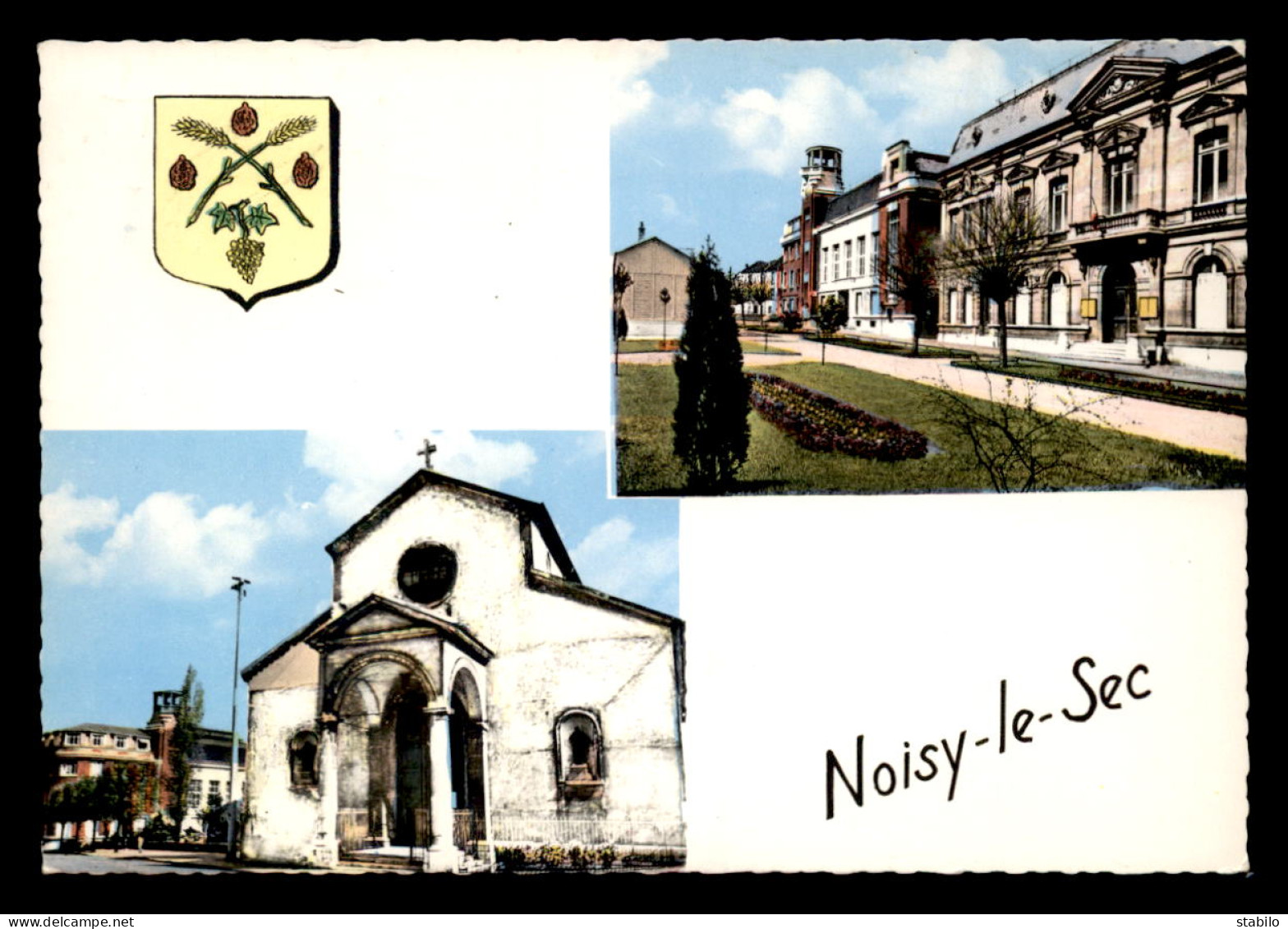 93 - NOISY-LE-SEC - MULTIVUES ET BLASON - Noisy Le Sec