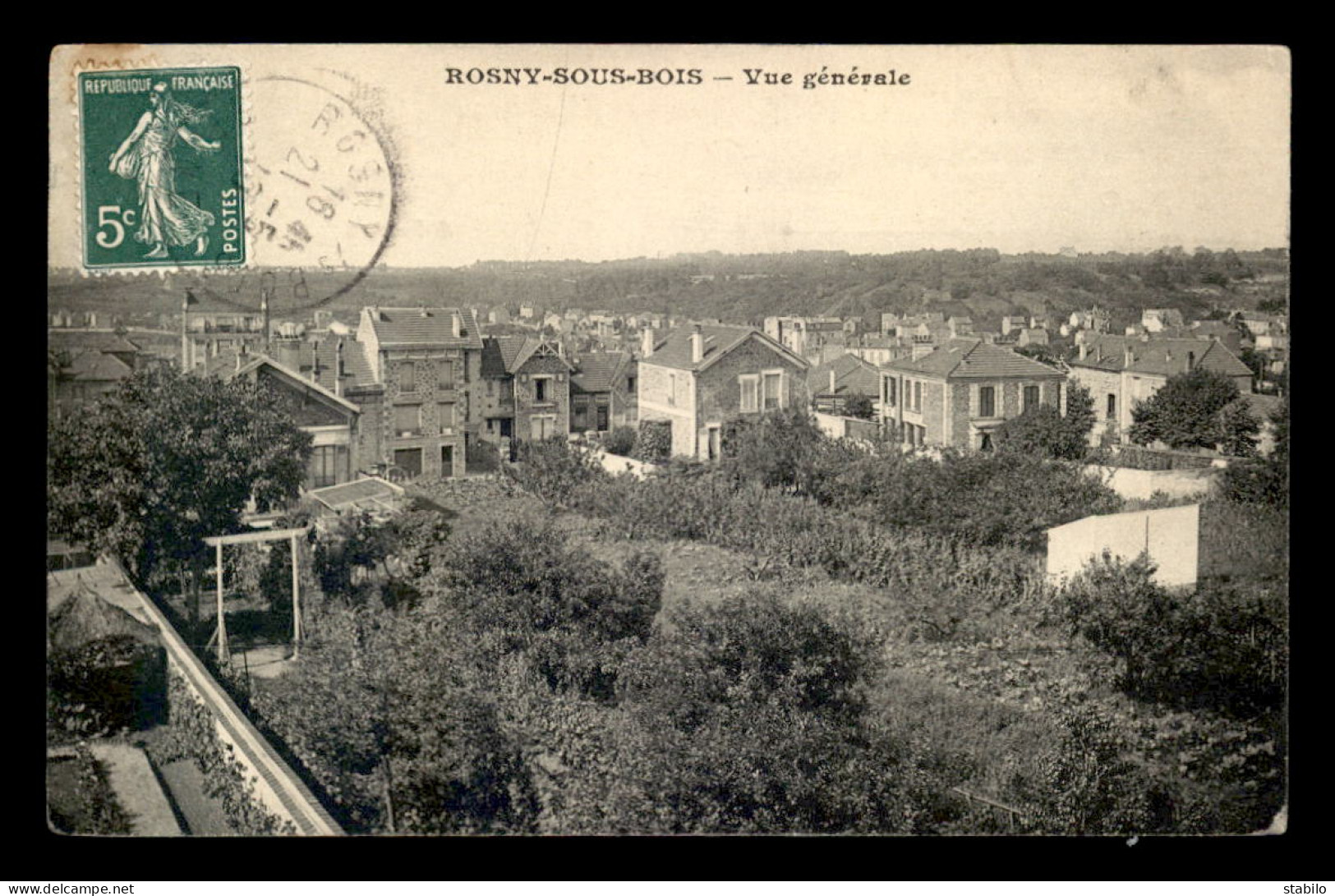 93 - ROSNY-SOUS-BOIS - VUE GENERALE - Rosny Sous Bois