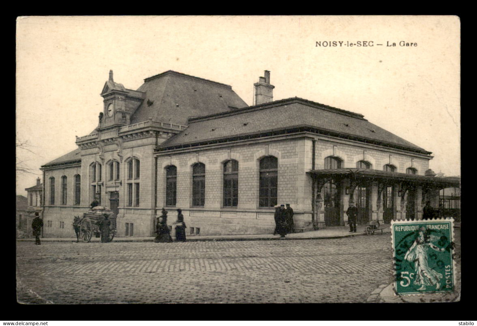 93 - NOISY-LE-SEC - LA GARE DE CHEMIN DE FER - Noisy Le Sec