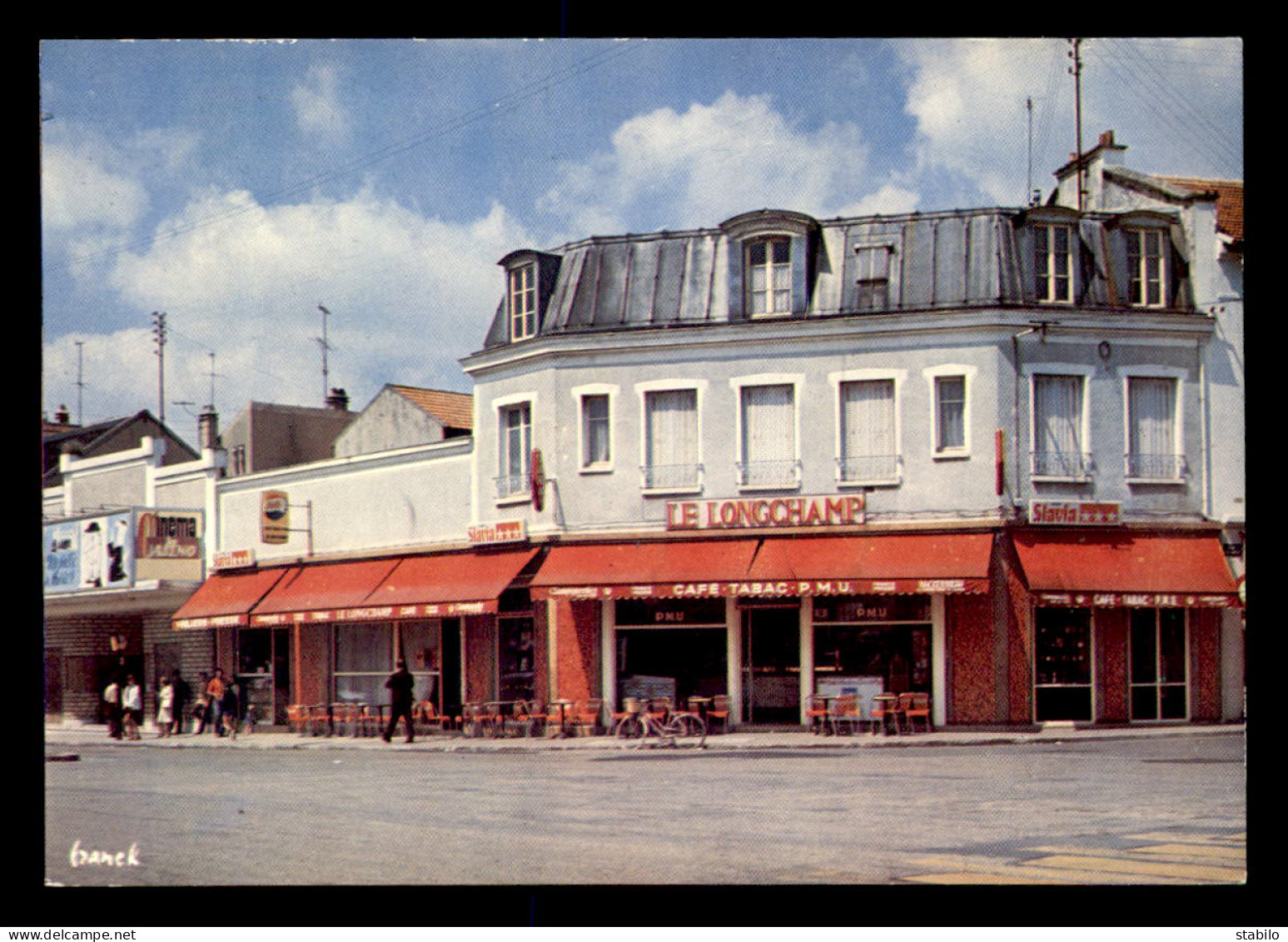 94 - VILLIERS-SUR-MARNE - TABAC "LE LONGCHAMP" PLACE DE LA GARE - Villiers Sur Marne