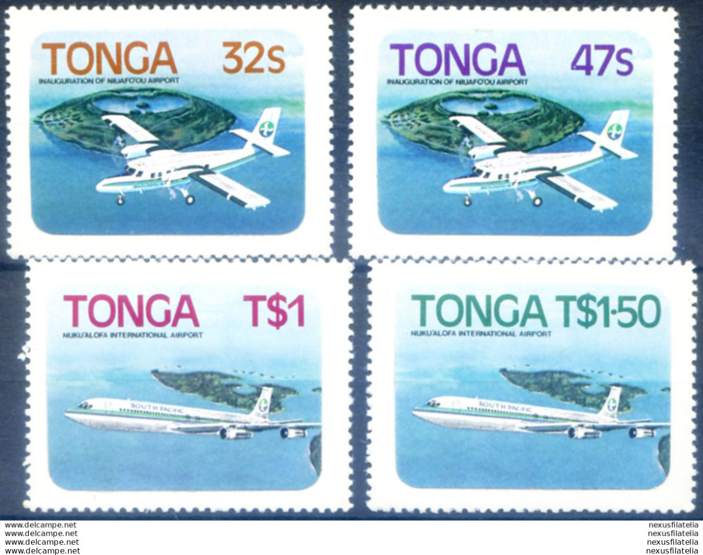 Aeroporto Di Niuafo'ou 1983. - Tonga (1970-...)