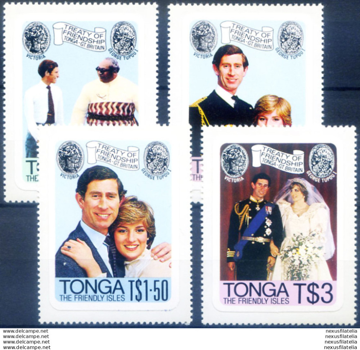 Amicizia Con La Gran Bretagna 1981. - Tonga (1970-...)