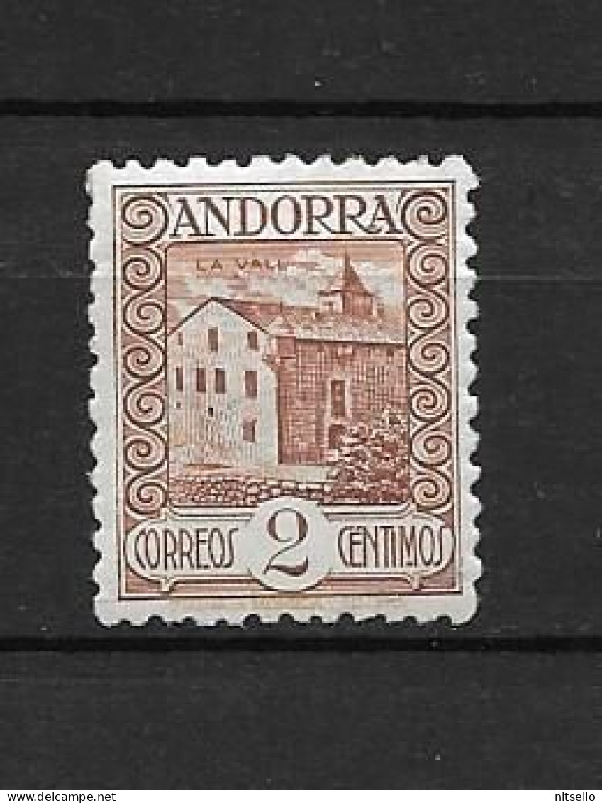 LOTE 2164 ///  (C035) ANDORRA 1935  YVERT Nº: 28 *NH      ¡¡¡ OFERTA - LIQUIDATION - JE LIQUIDE !!! - Unused Stamps