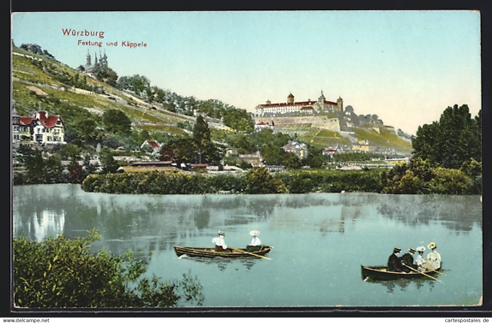 AK Würzburg, Festung Und Käppele  - Wuerzburg