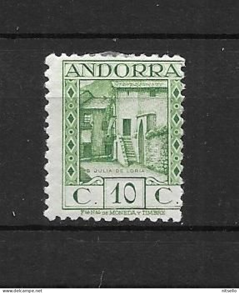 LOTE 2164 ///  (C035) ANDORRA 1929  YVERT Nº: 17 *MH        ¡¡¡ OFERTA - LIQUIDATION - JE LIQUIDE !!! - Unused Stamps