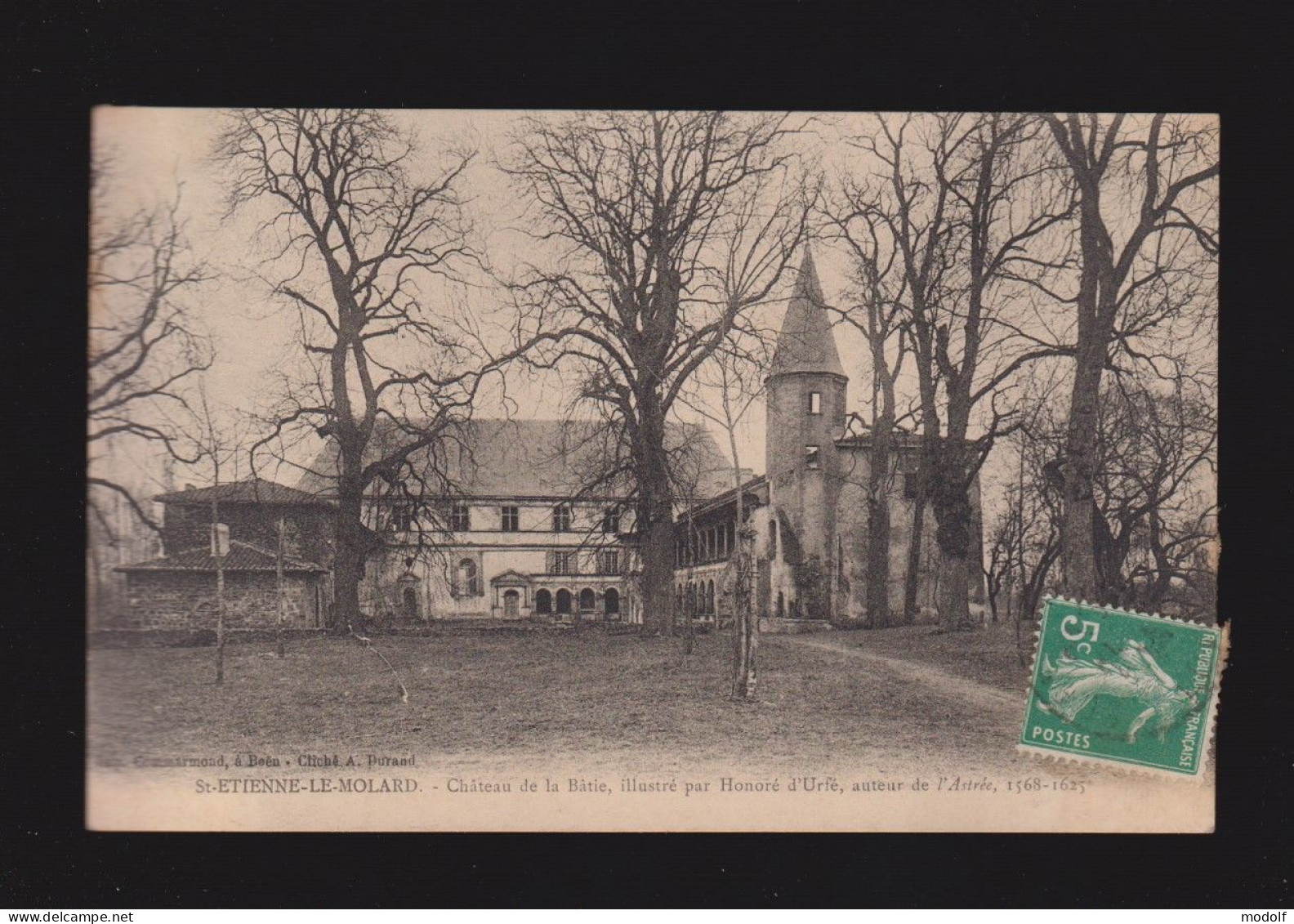 CPA - 42 - St-Etienne-le-Molard - Château De La Bâtie - Circulée - Sonstige & Ohne Zuordnung