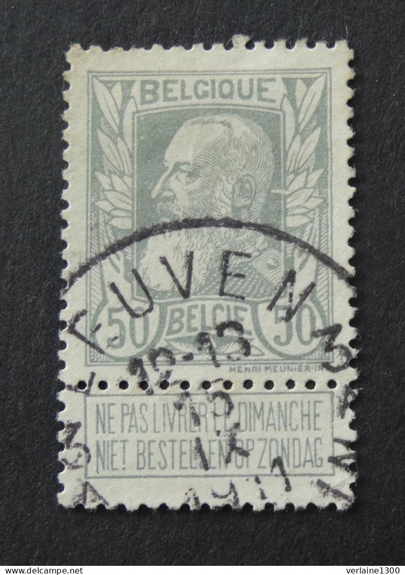 COB 78 Avec Belle Oblitération Louvain 3 - 1905 Grove Baard