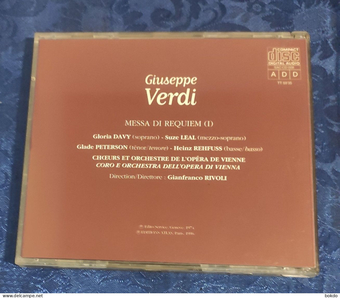 VERDI - Messa Fi Requiem - Eblouissante Musique Sacrée - Klassik