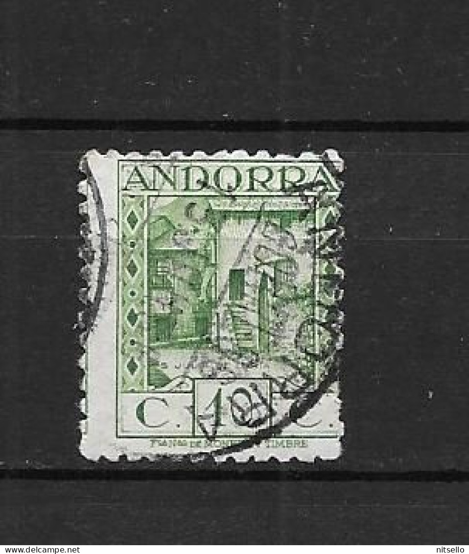 LOTE 2164 ///  (C035) ANDORRA 1929  YVERT Nº: 17         ¡¡¡ OFERTA - LIQUIDATION - JE LIQUIDE !!! - Used Stamps
