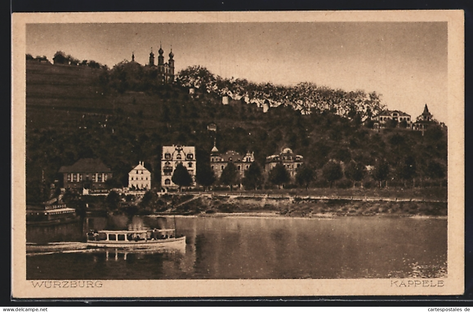 AK Würzburg, Blick Zum Käppele  - Wuerzburg