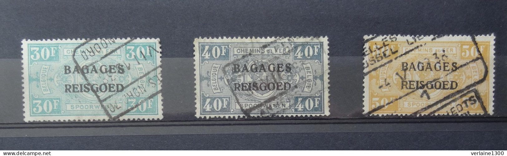 BA 21-23 Oblitérés ( 660 Euros De Cote ) - Reisgoedzegels [BA]