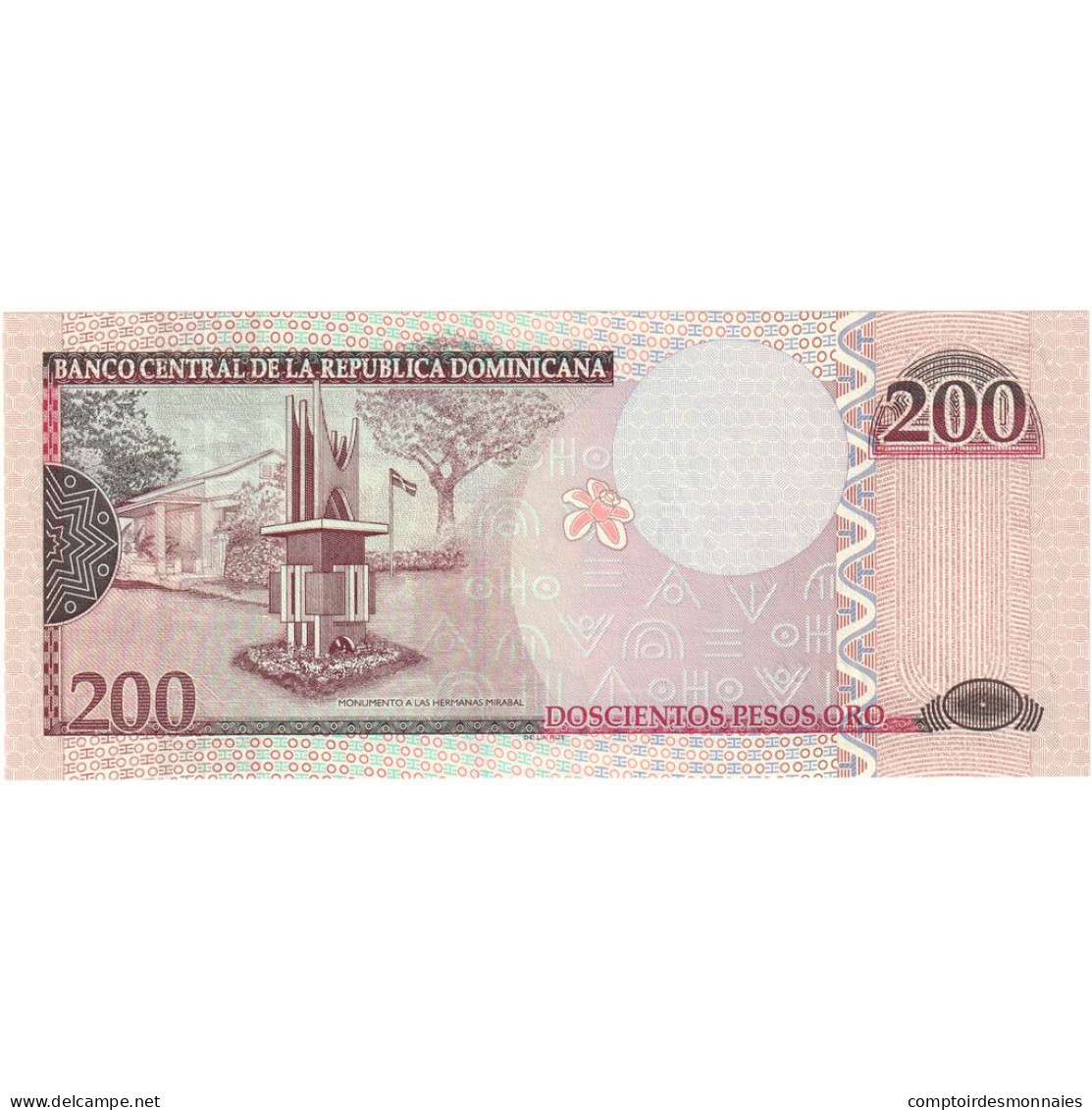 République Dominicaine, 200 Pesos Oro, 2007, KM:178, SUP - Repubblica Dominicana