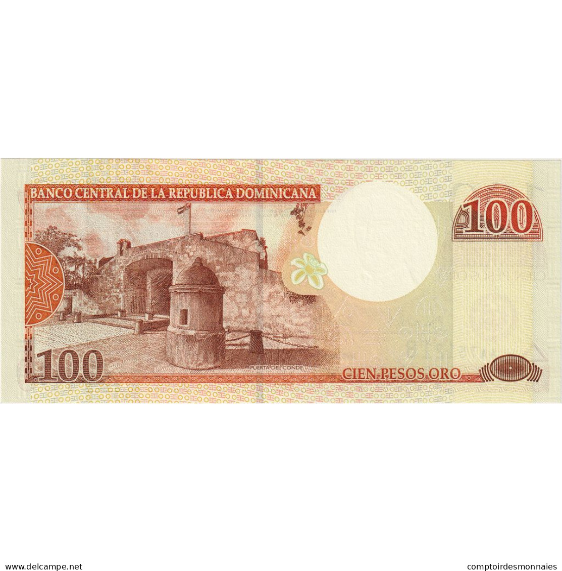 Billet, Dominican Republic, 100 Pesos Oro, 2000, NEUF - Dominicaine