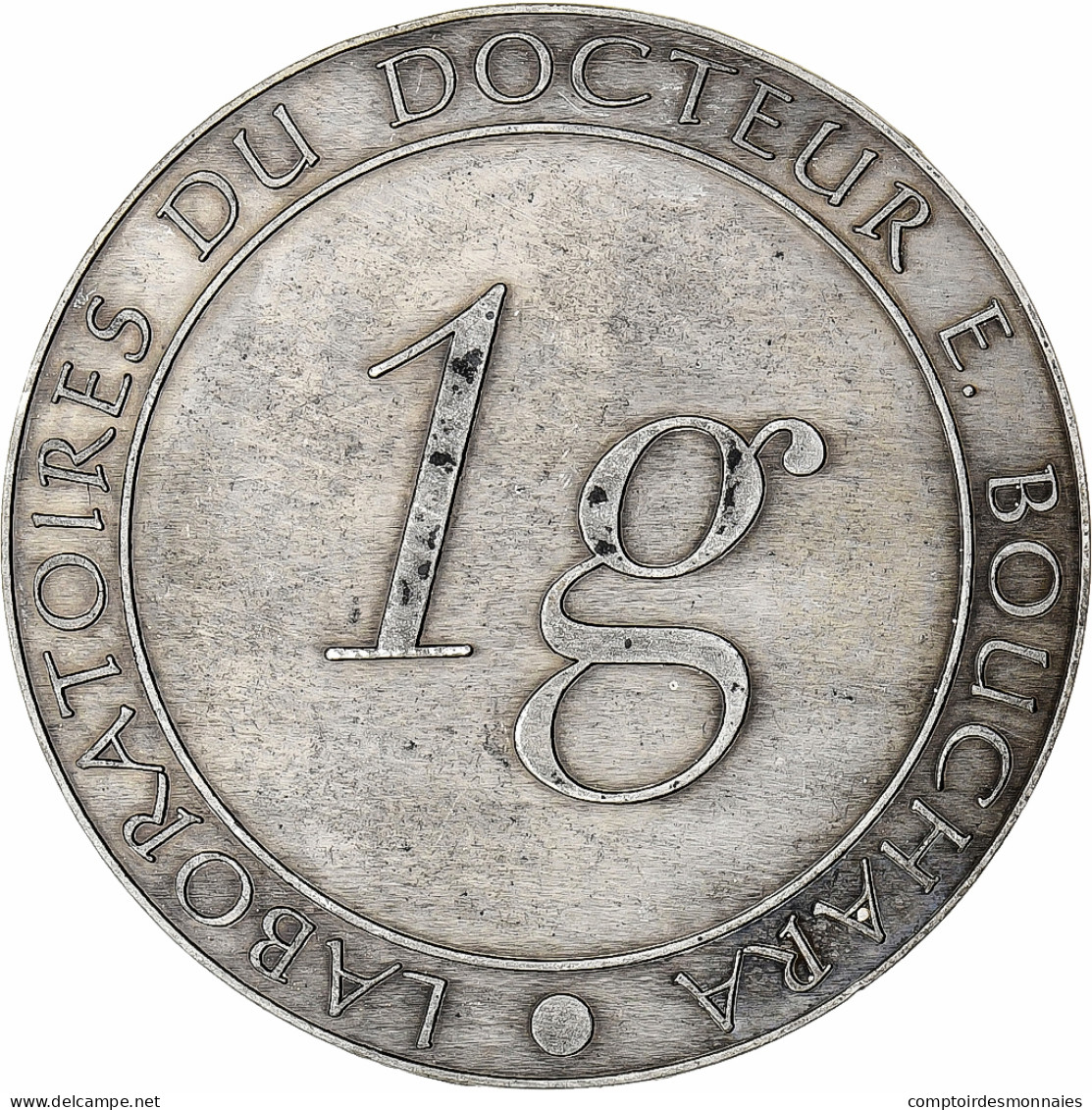 France, Médaille, Laboratoires Du Docteur Bouchara, Silvered Metal, TTB+ - Autres & Non Classés